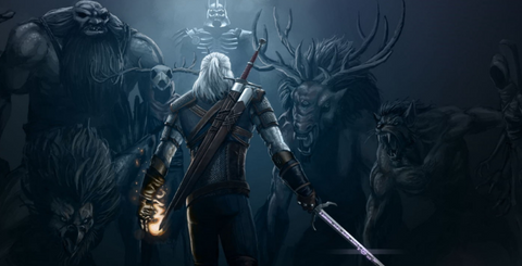 Geralt of Rivia Playmat