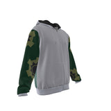 Zoro One Piece Men's Heavy Fleece Zip Up Hoodie