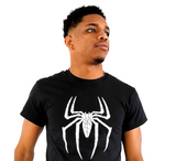 Black suit Spider-Man  Holgraphic Tee