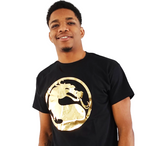 Mortal Kombat Gold Holgraphic Tee