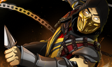 Scorpion Mortal Kombat Playmat
